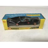 Corgi toys, #267 Batmobile, rocket firing with Bat