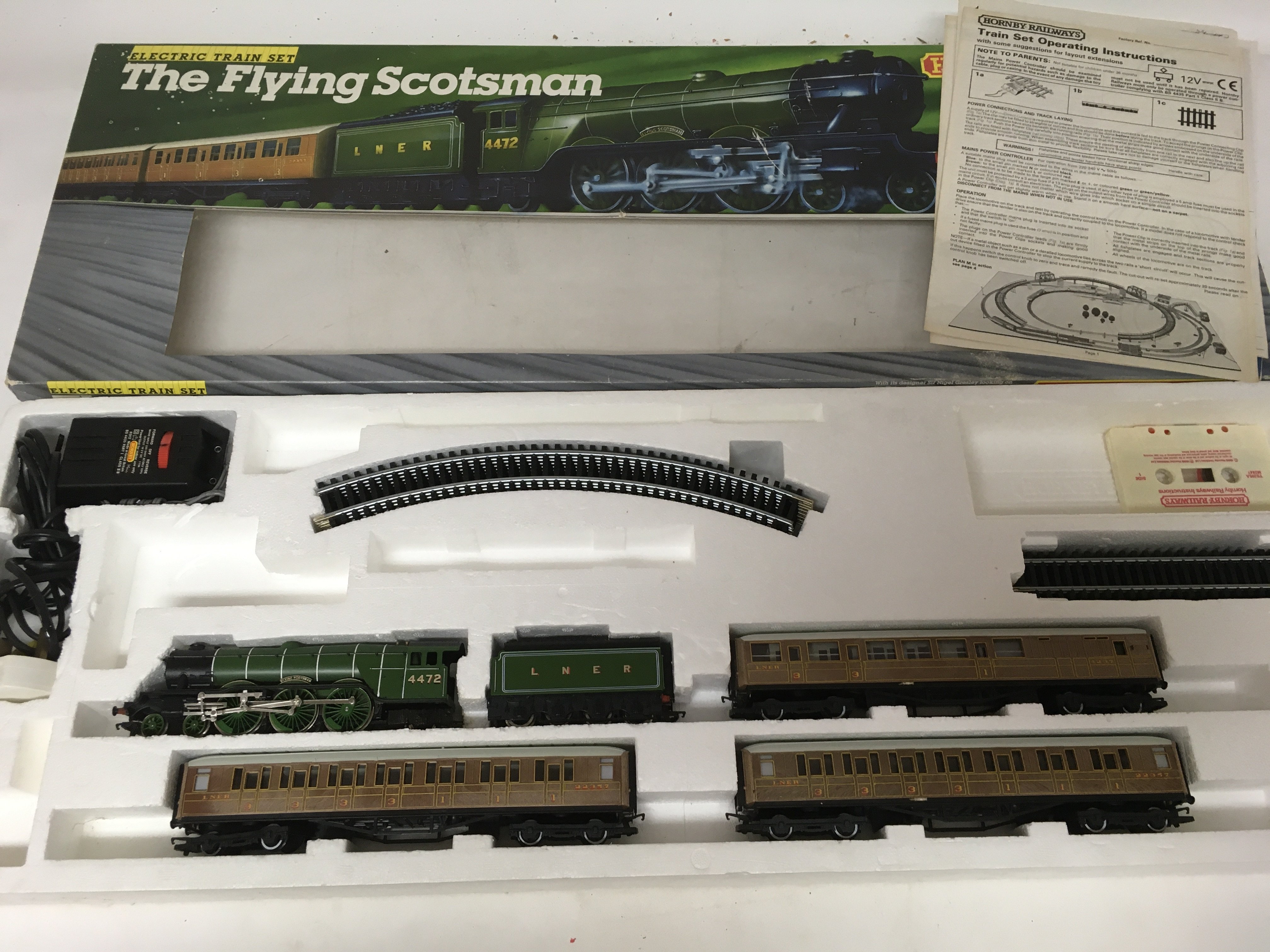 Hornby railways, OO scale, The Flying Scotsman, el