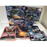 Star Trek, boxed toys and jigsaws, including Next