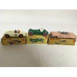 Dinky toys, boxed,#109 Austin Healey 100 sports, #