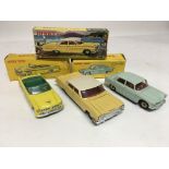 Dinky toys, boxed, #24A Chrysler New Yorker, #553