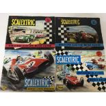 Scalextric, 4x vintage catalogues