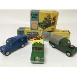 Corgi toys, boxed, #416 RAC radio rescue Land Rove