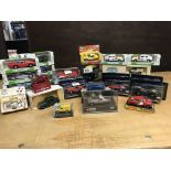 A collection of various toy cars.(29)