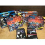 A box containing Star Trek inner space sets, micro