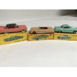 Dinky toys, boxed, #545 De Soto Diplomat, #132 Pac