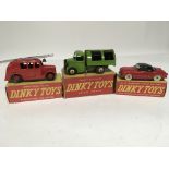 Dinky toys, boxed, #250 Streamlined fire engine, #