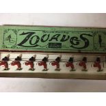 Britains toys, boxed, #142 Zouaves of the French a