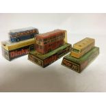 Dinky toys, boxed, #296 Duple viceroy 37 luxury co