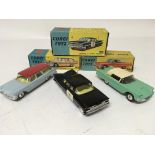 Corgi toys, boxed, #445 Plymouth sports suburban s