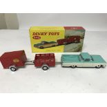 Dinky toys, boxed, #448 Chevrolet pick up and trai