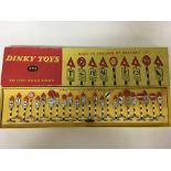 Dinky toys, boxed, #772 British Road signs