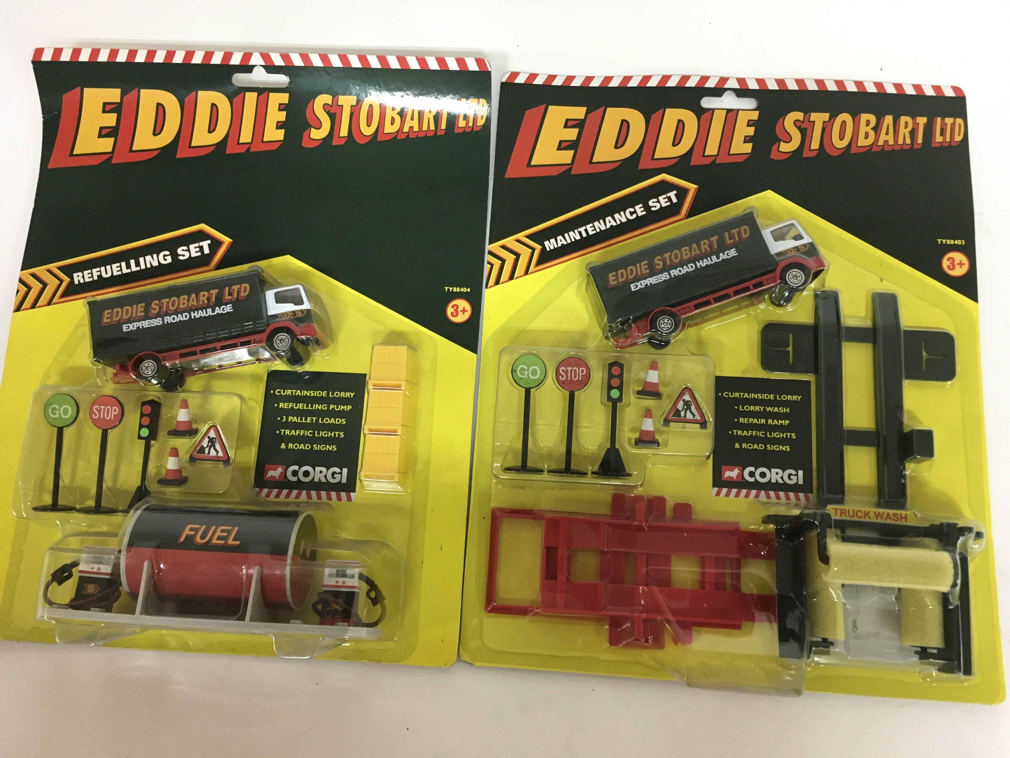 Corgi toys, carded, Eddie Stobart ltd sets x8, inc