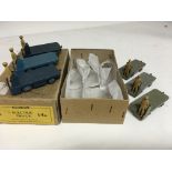 Dinky toys, #14A, trade box of 6x Electric truck,