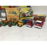 Dinky toys, boxed reproduction, #342 Motocart x2,