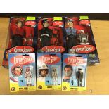 3 Captain Scarlet Figures Approx 9 cm In height an