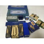 A collection of boxed OO gauge, Dublo , blue box,