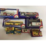 A collection of boxed Siku Diecast vehicles includ