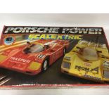 Scalextric, boxed , Porsche power set