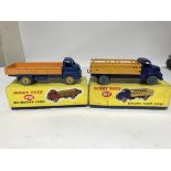 Dinky toys, boxed, #408 Big Bedford lorry and #417