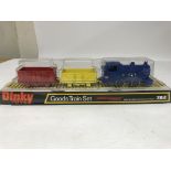 Dinky toys, boxed, #784 Speedwheels, Goods train s