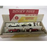 Dinky toys, gift set #121, Goodwood sports cars, b