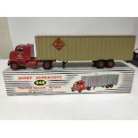 Dinky Supertoys, boxed, #948 Tractor- Trailer Mcle