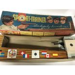 Sports trainer , shooting game, boxed