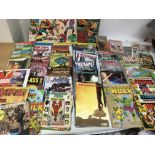 A collection of comics including Marvel Spider-Man