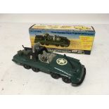 Dinky toys, boxed, #602 Armoured Command car, desi