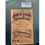 1913/14 Sheffield United v Bradford Park Avenue FA