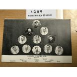 1911/12 Oldham Athletic Pre War Football Postcard: