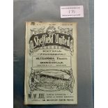 1913/14 Sheffield United v Middlesbrough Football