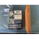 Billy Wright England Signed Football Books: The Wo