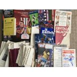 Crystal Palace Football Programmes: Homes v 45/46