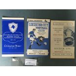 53/54 Leicester City League Winners Football Menu: