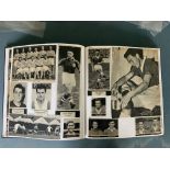 1950s + 1960s Football Scrapbook: All pictures fro