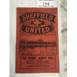 32/33 Sheffield United v Derby County Football Pro