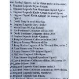 England Corinthian Football Figures: Nearly all in
