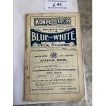 1925/26 Manchester City v Notts County Football Pr