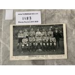 1913 Sunderland FA Cup Final Team Football Postcar