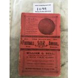 1896/97 Scottish Football Annual: Over 100 pages i