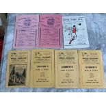 Western League Football Programmes: Four Trowbridg