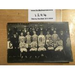 1911/12 QPR Football Postcard: Excellent condition