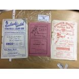 1940s Crystal Palace Away Football Programmes: 47/