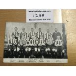 Notts County Pre War Football Postcard: Excellent