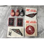 Liverpool Retro Football Key Rings + Patches: Thre