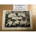 1903/04 Derby County Football Postcard: Good condi