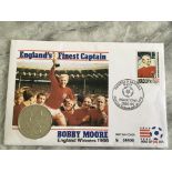 England 1966 World Cup Winners Football Coin Cover