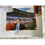 Tevez + Maradona Signed Estrella Del Uno Signed Pr